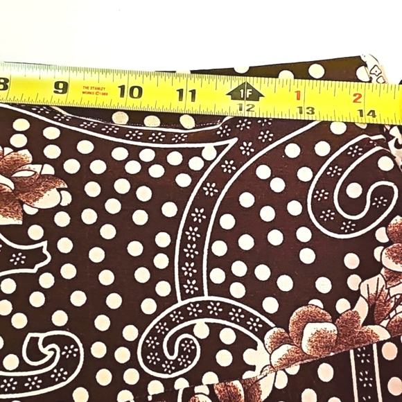 Cal Fashion womens boho long maxi skirt  sz medium color brown tan casual  midi - Picture 10 of 14